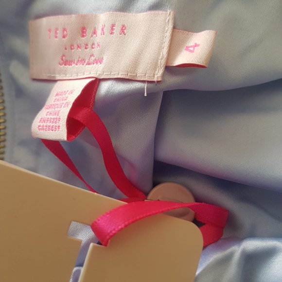 TED BAKER Emore Focus Bouquet Strappy Dress - Picture 8 of 8